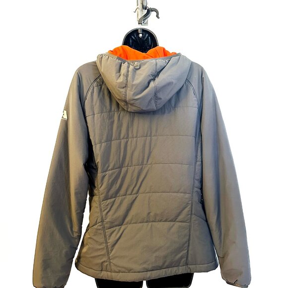 Eddie Bauer First Ascent Women's Dark Grey Puffer Jacket - Size Medium - Picture 2 of 9